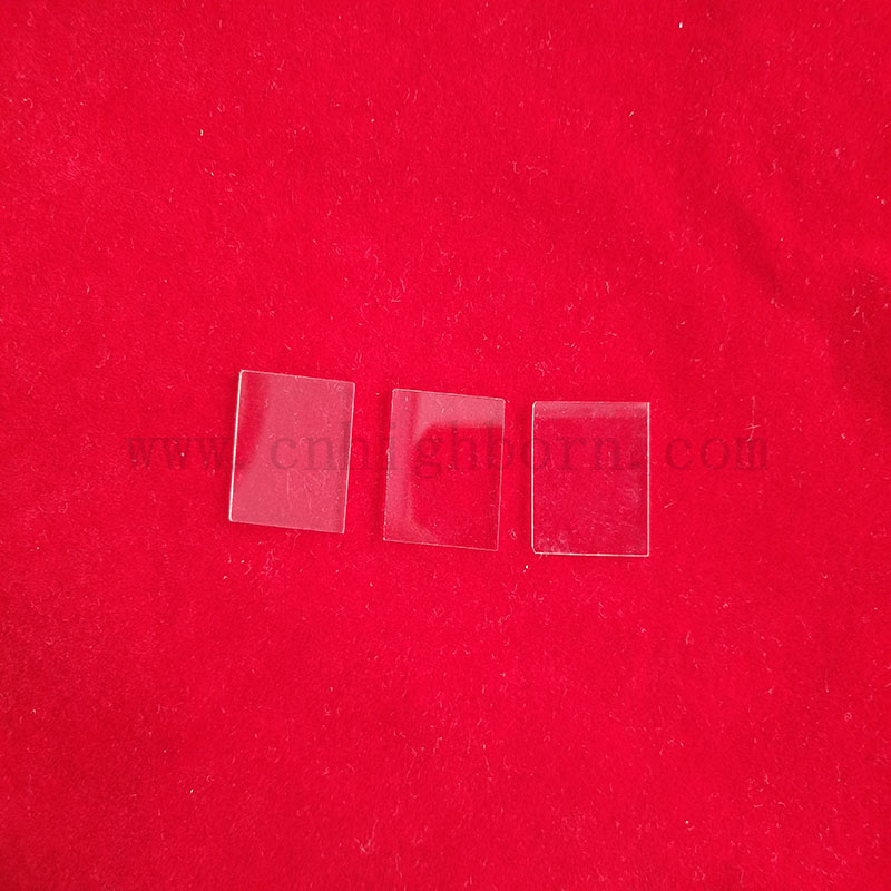 Grubość 1-10 mm kwadratowy przezroczysty kwarcowy szklana płyta do lampy grzewczej