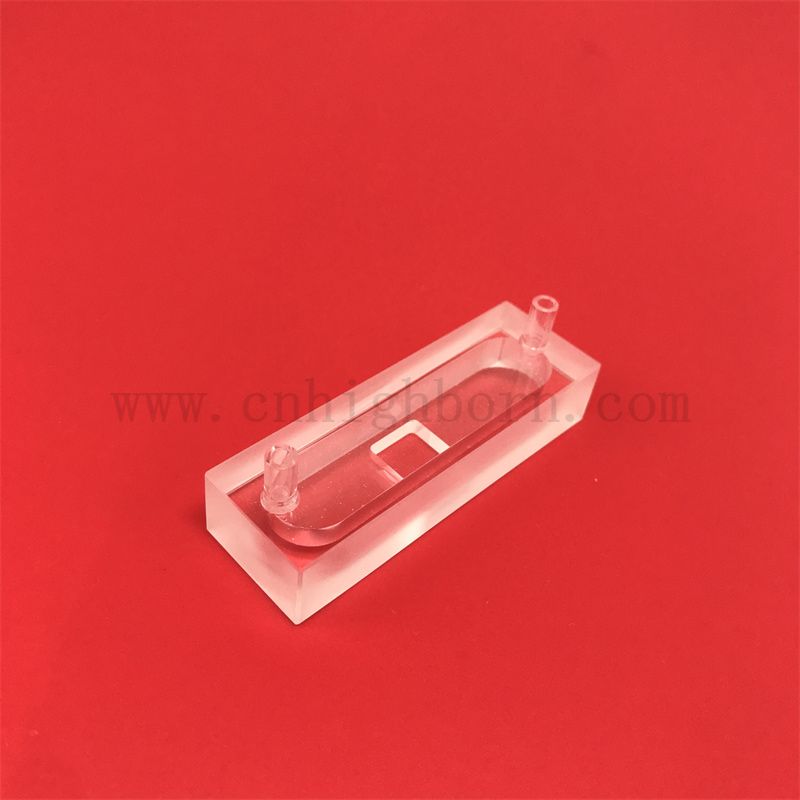 Badania laboratoryjne Wysoka precyzyjna kwarcowa kuwetka