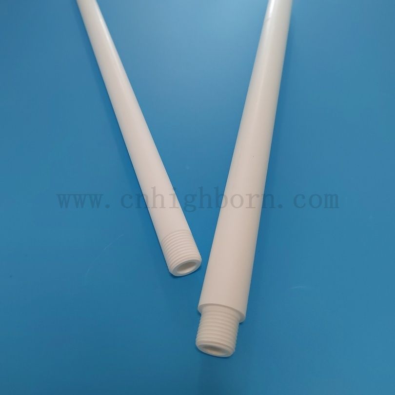 Dostosowane 99% czystość BN ceramiczna rurka ceramiczna rurka ceramiczna z nitem 