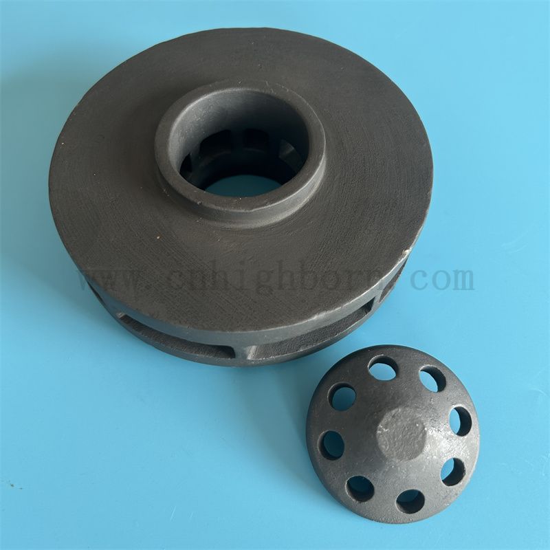 Izolator krzemowy węglik nieregularny część częściowo spiekany SIC Ceramiczny