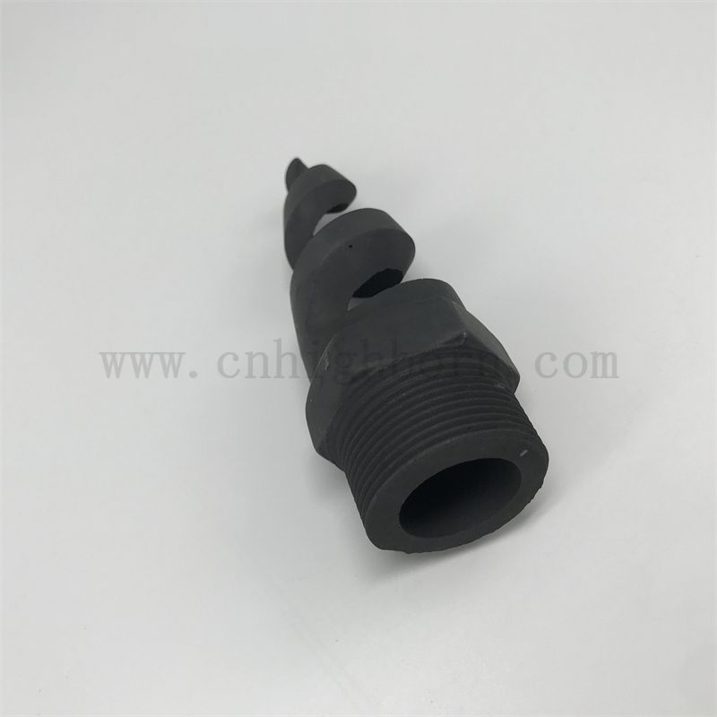 Izolator dysza z węgliku krzemowego.