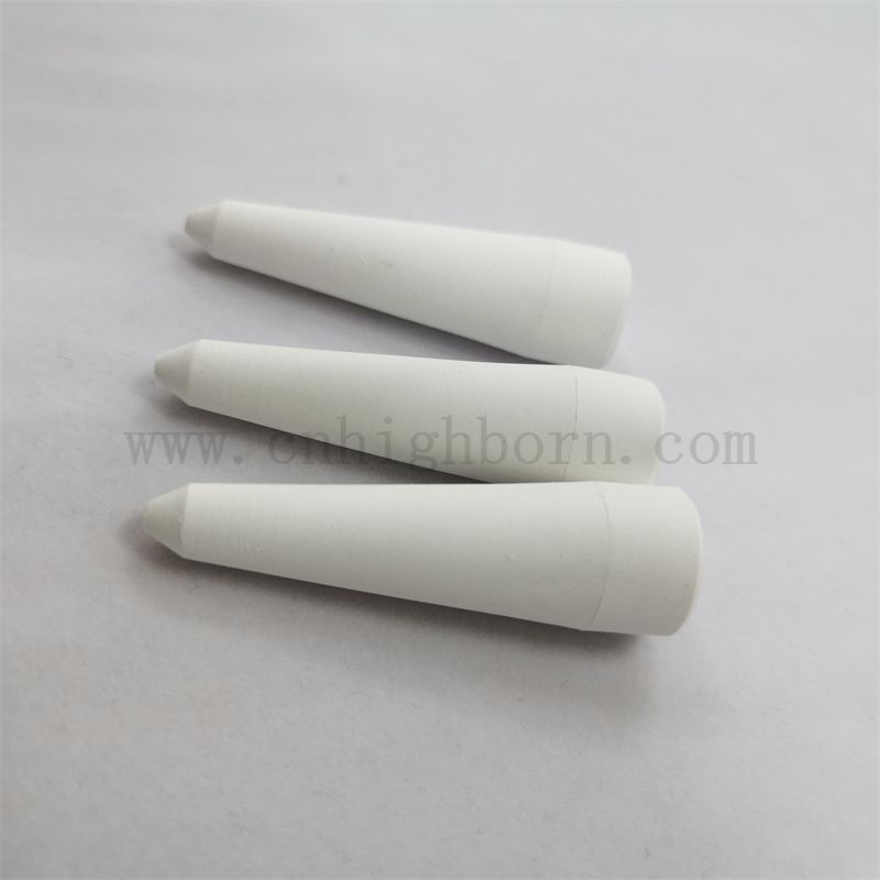 Dostosowana porowatość irygacja stożkowa porowata ceramiczna rurka filtra