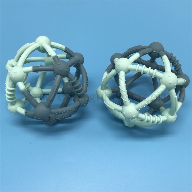 Silikonowa kulka pokarmowa Pet Pet Molar Ball Dog Zabawna gumowa kulka