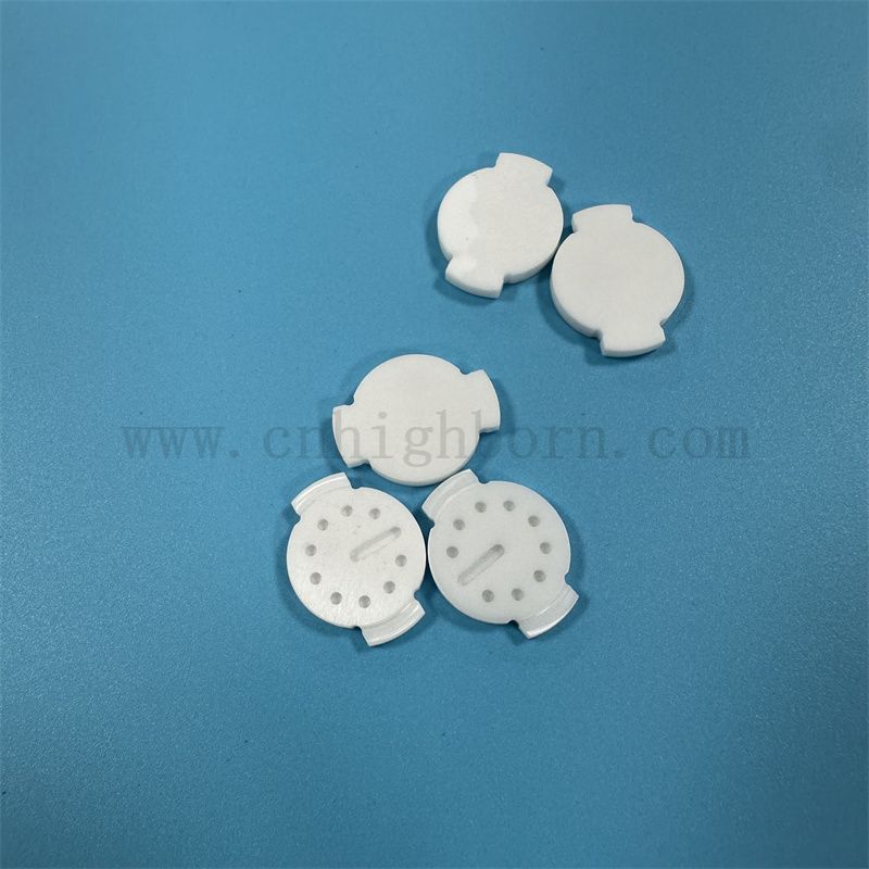 Lustro Polishing Zirconia Nieregularna część Stabilizowana płytka ceramiczna ZRO2 ZRO2