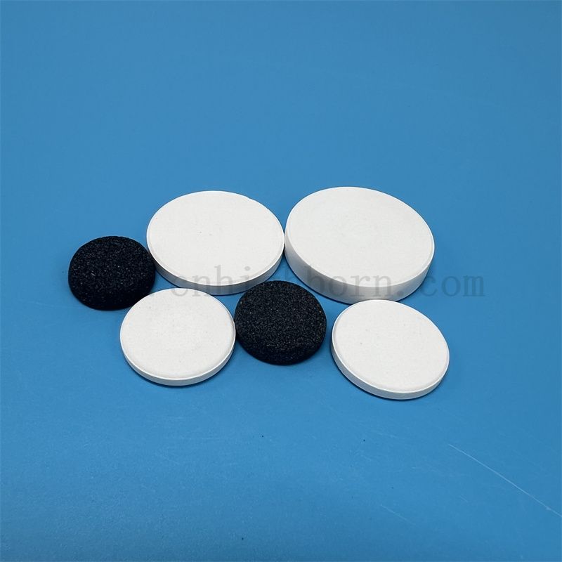 Izolator porowaty krzemowa płyta filtracyjna z węglikiem glinu ceramiczne krążki filtracji powietrza