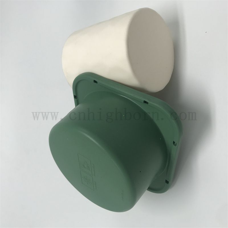 Dostosowane łatwe w noszeniu silikonowej gumowej gumowej miski do składania zwierzaka towarzysza zwierząt domowych