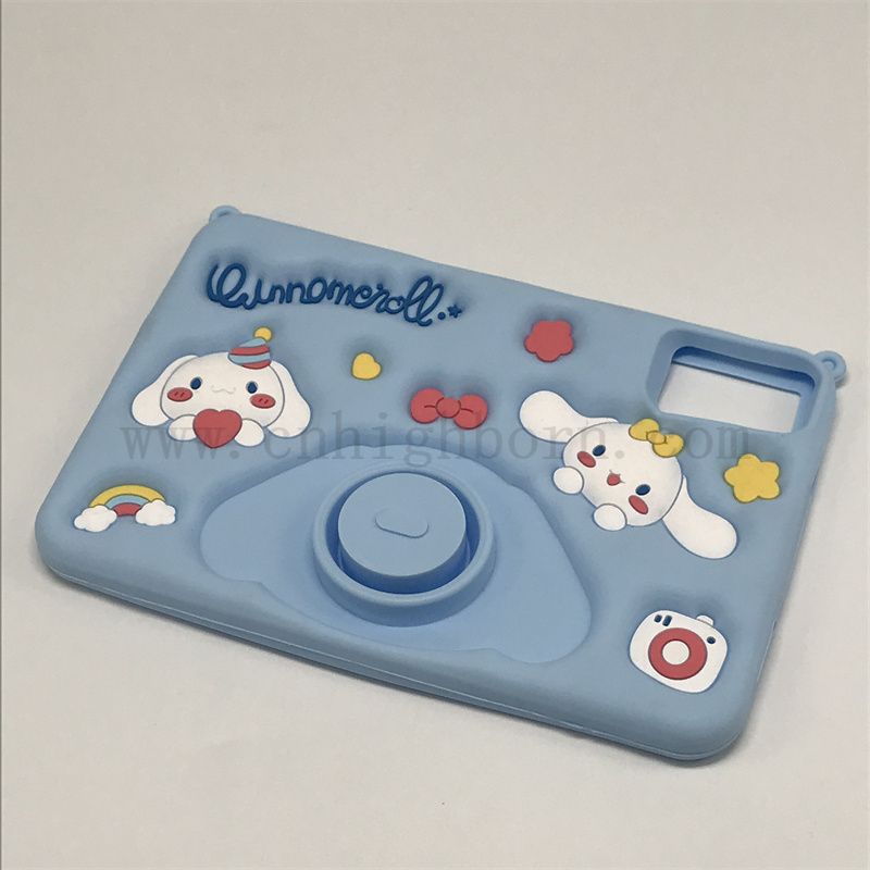 Niebieski kolor silastycznej osłony ochronnej silikonowa gumowa skorupa iPad 