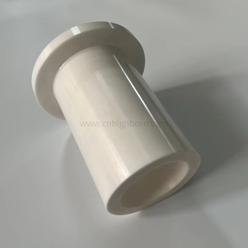 Przemysłowa tuleja ceramiczna z tlenku cyrkonu Wyściółka rurki ZrO2