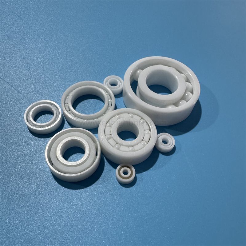 Łożyska kulkowe zwykłe z tlenku cyrkonu, w pełni ceramiczne