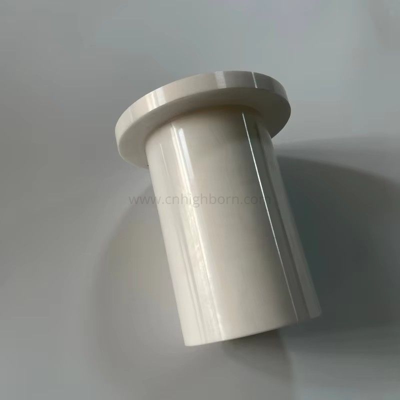 Przemysłowa tuleja ceramiczna z tlenku cyrkonu Wyściółka rurki ZrO2