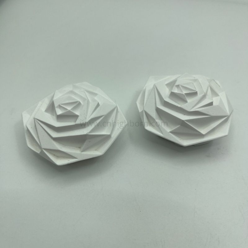 Dostosowany gipsowy ceramiczny dyfuzor zapachowy w kształcie kwiatu
