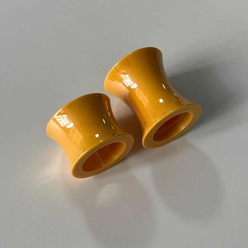 Izolator z żółtego tlenku cyrkonu stabilizowany magnezem Wałek ceramiczny ZrO2