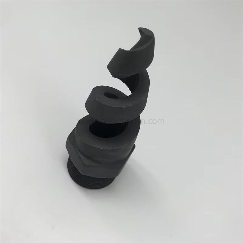 Izolator Dysza z węglika krzemu SiC Ceramiczna część nieregularna