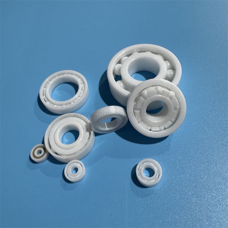 Łożyska kulkowe zwykłe z tlenku cyrkonu, w pełni ceramiczne