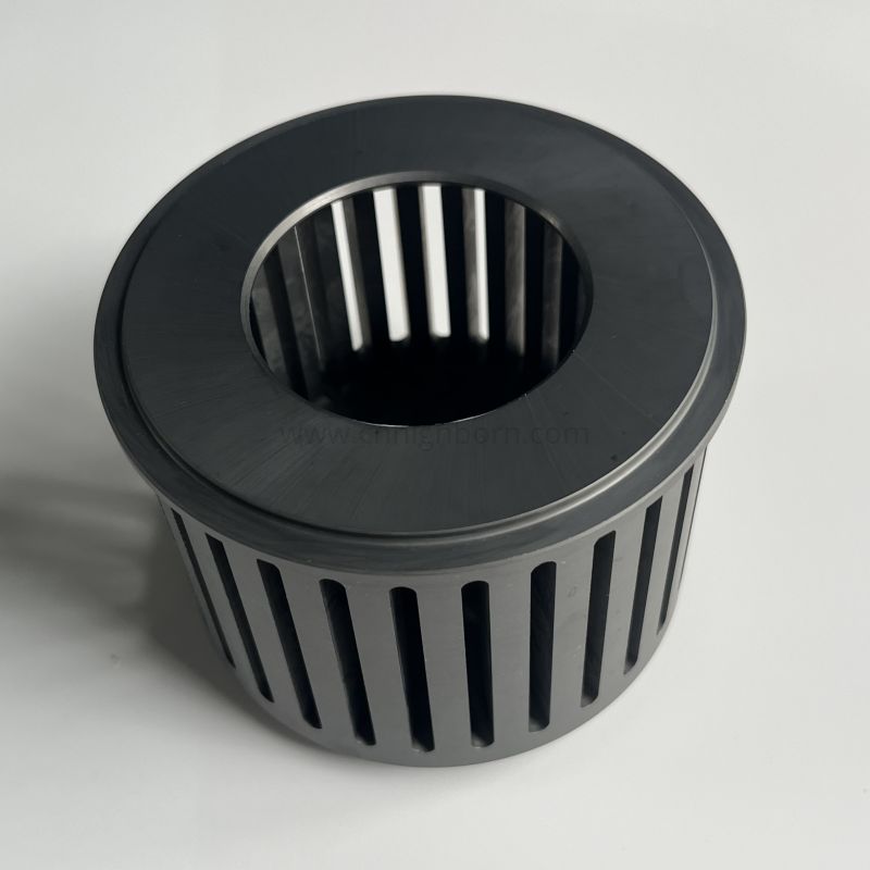 Wirnik ceramiczny SSiC Przemysłowe koło wirnika z węglika krzemu