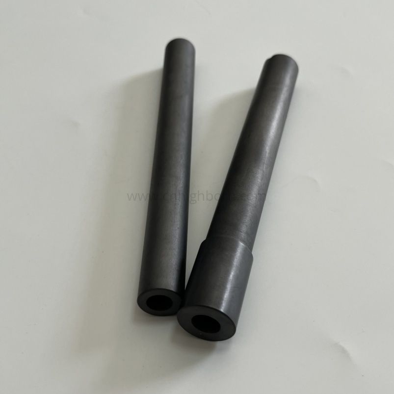 Rurka ceramiczna z węglika krzemu Ceramiczna tuleja termopary SiC