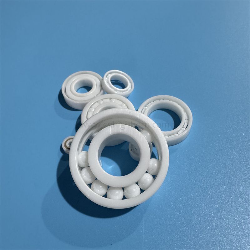 Łożyska kulkowe zwykłe z tlenku cyrkonu, w pełni ceramiczne