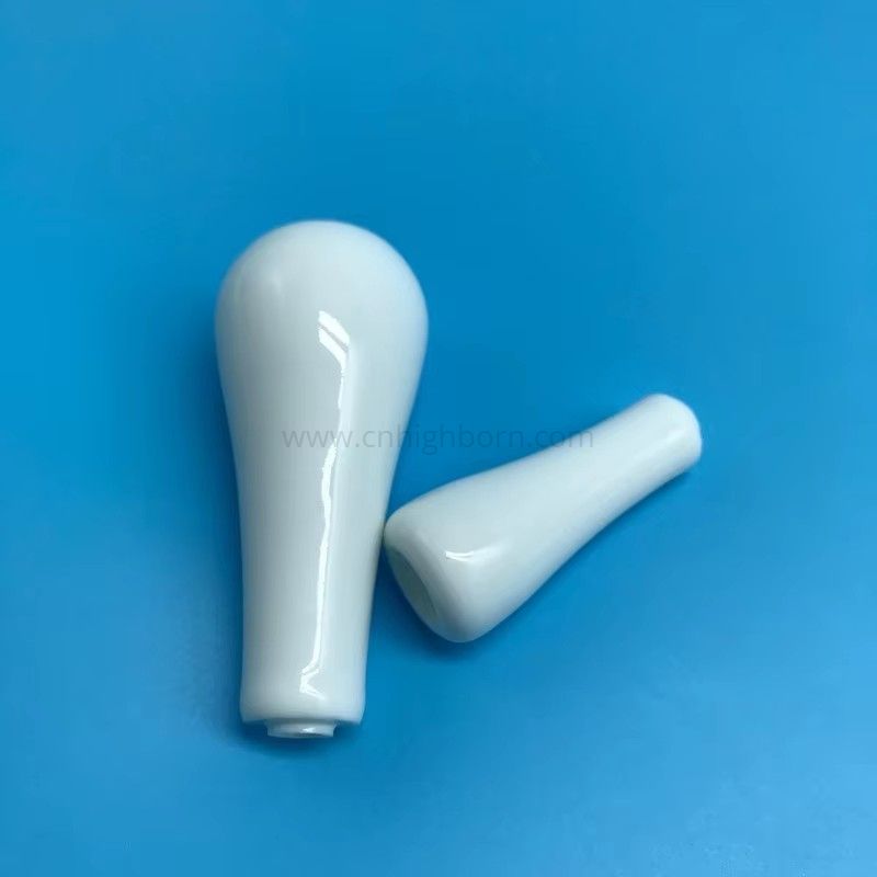 Ceramiczny uchwyt do kranu ze steatytu. Pokrętło z tlenku glinu