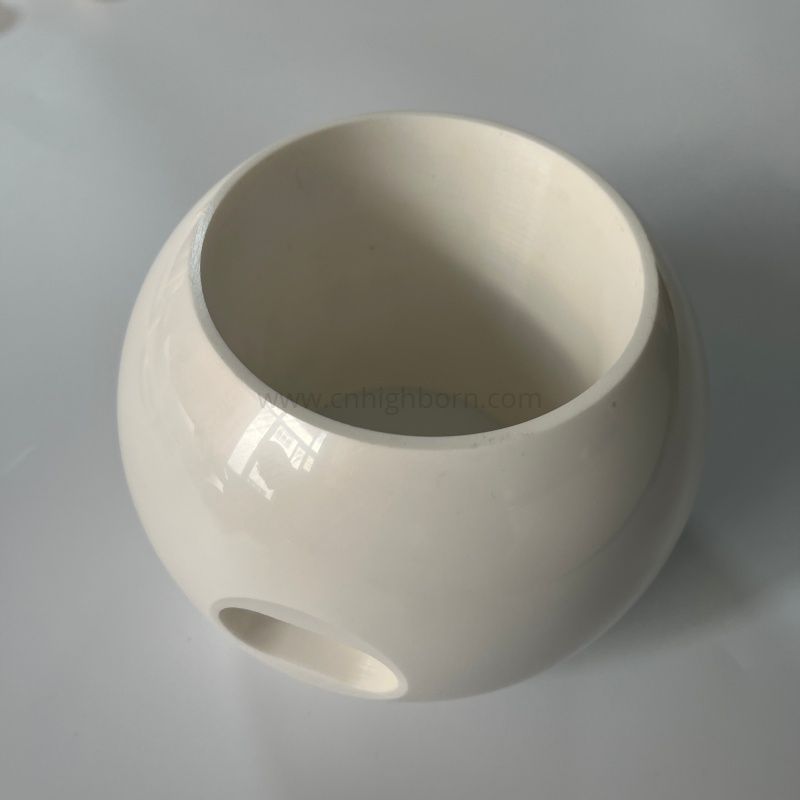 Część podporowa łożyska ceramicznego zaworu kulowego z tlenku cyrkonu