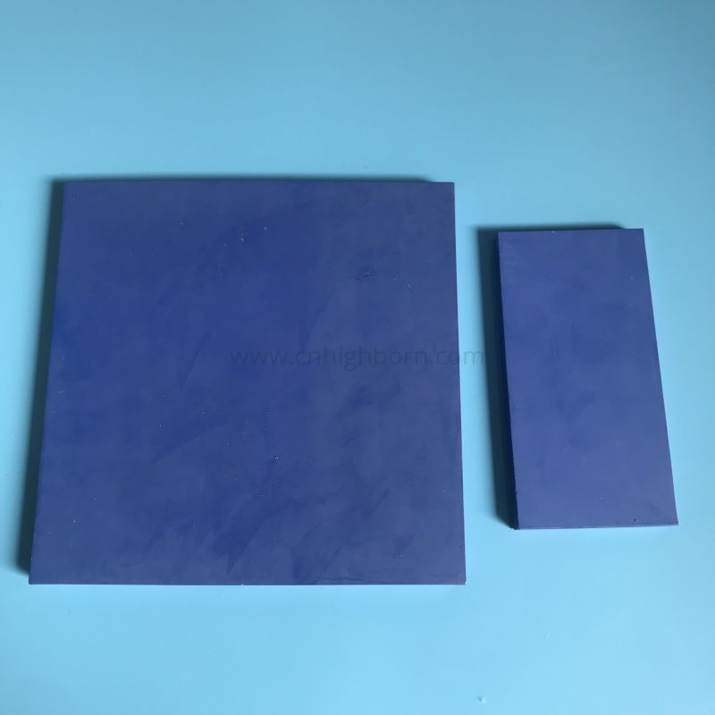 Blok ceramiczny z niebieskiej cyrkonii o wysokiej wytrzymałości 3Y-TZP