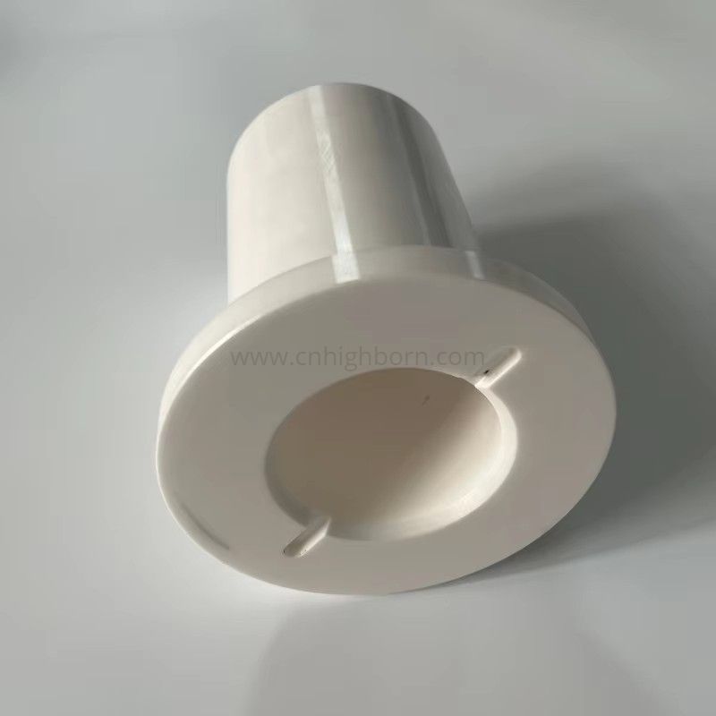 Przemysłowa tuleja ceramiczna z tlenku cyrkonu Wyściółka rurki ZrO2