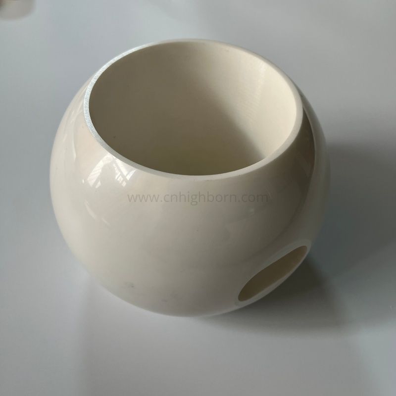 Część podporowa łożyska ceramicznego zaworu kulowego z tlenku cyrkonu