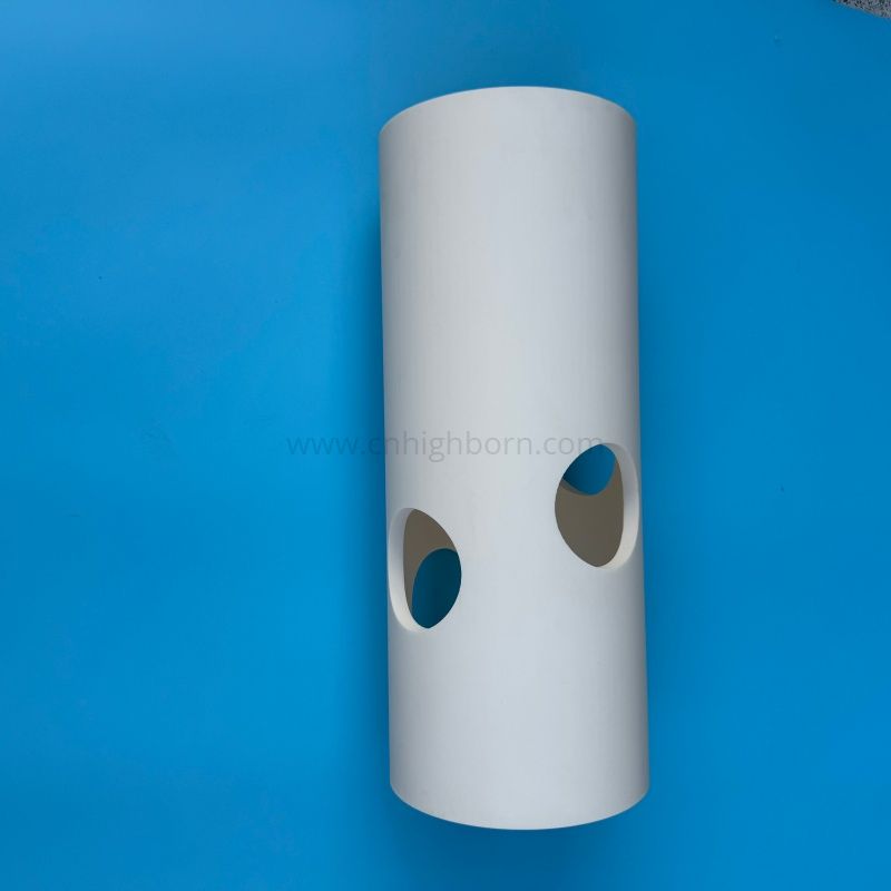 Dostosowane porowate rury 95% tlenku glinu Rury ceramiczne Al2O3