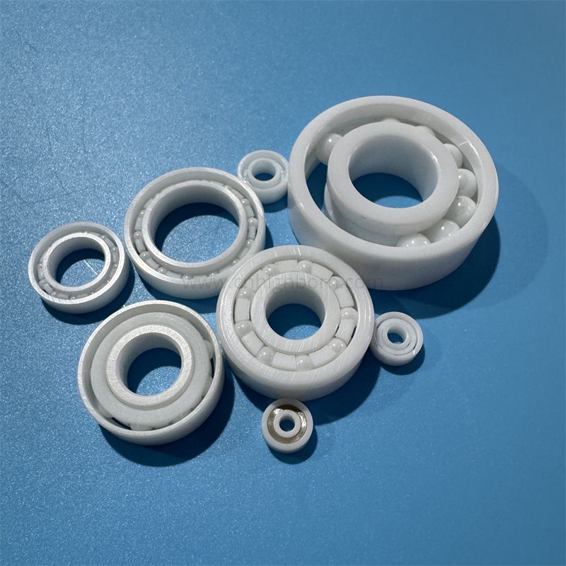 Łożyska kulkowe zwykłe z tlenku cyrkonu, w pełni ceramiczne