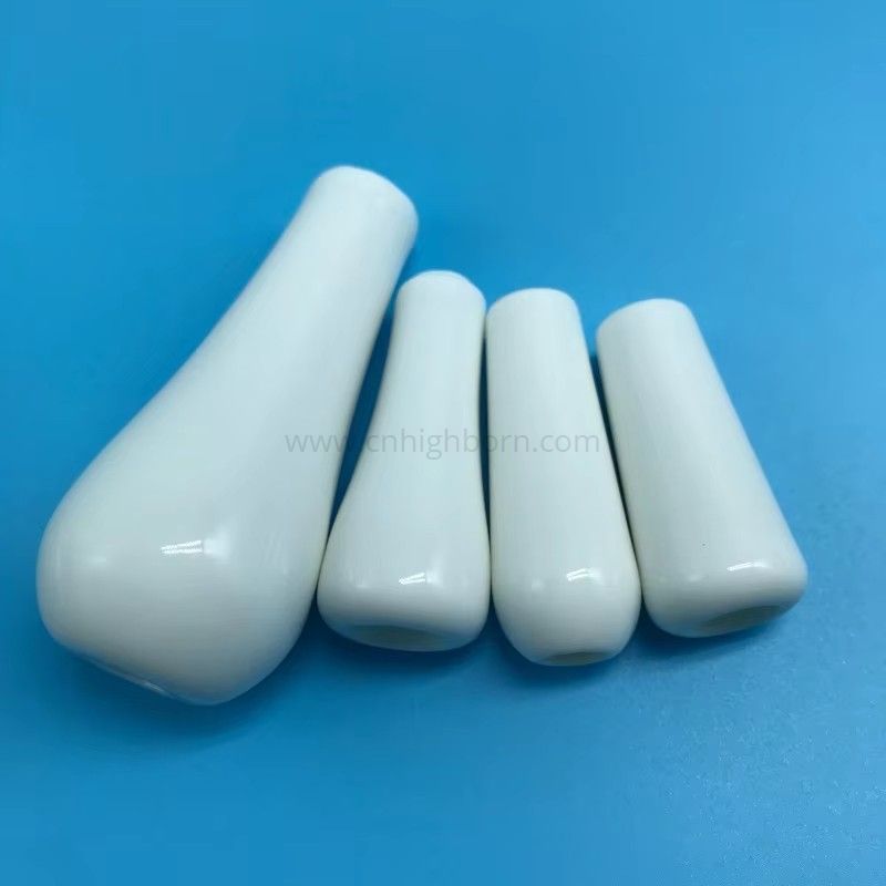 Ceramiczny uchwyt do kranu ze steatytu. Pokrętło z tlenku glinu